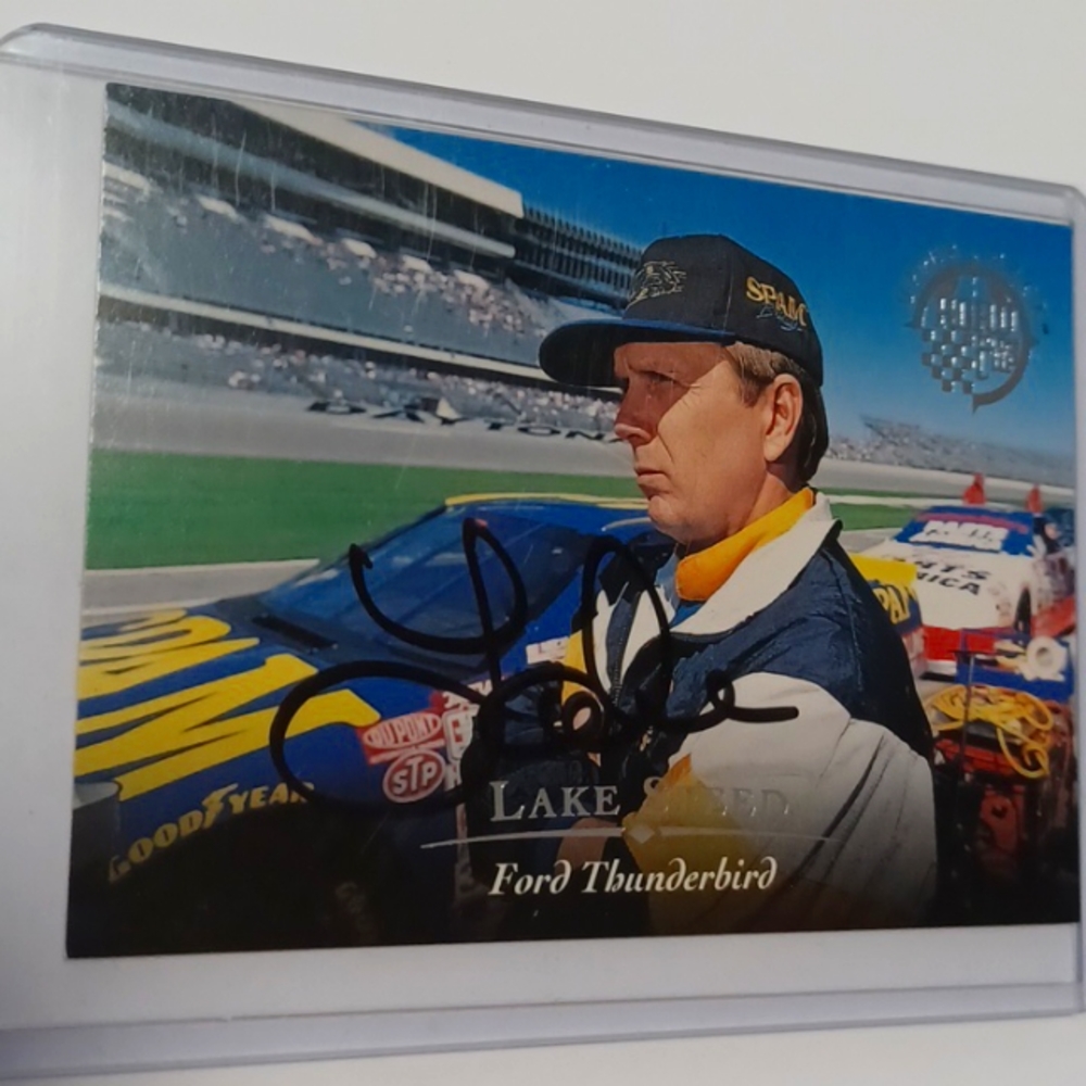 1996 Upper Deck Nascar Lake Speed Trading Card